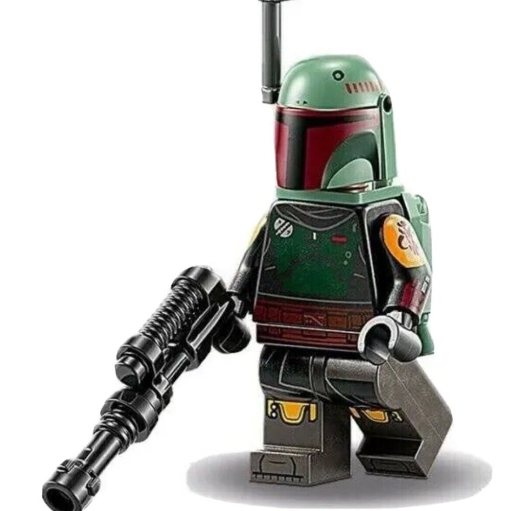 Lego sw1158 Boba Fett Minifigure from 75326 Boba Fett's Throne Room. NEW